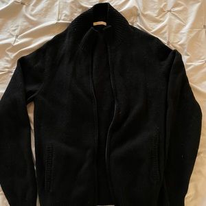 Uniqlo Lambswool Zip Up Sweater